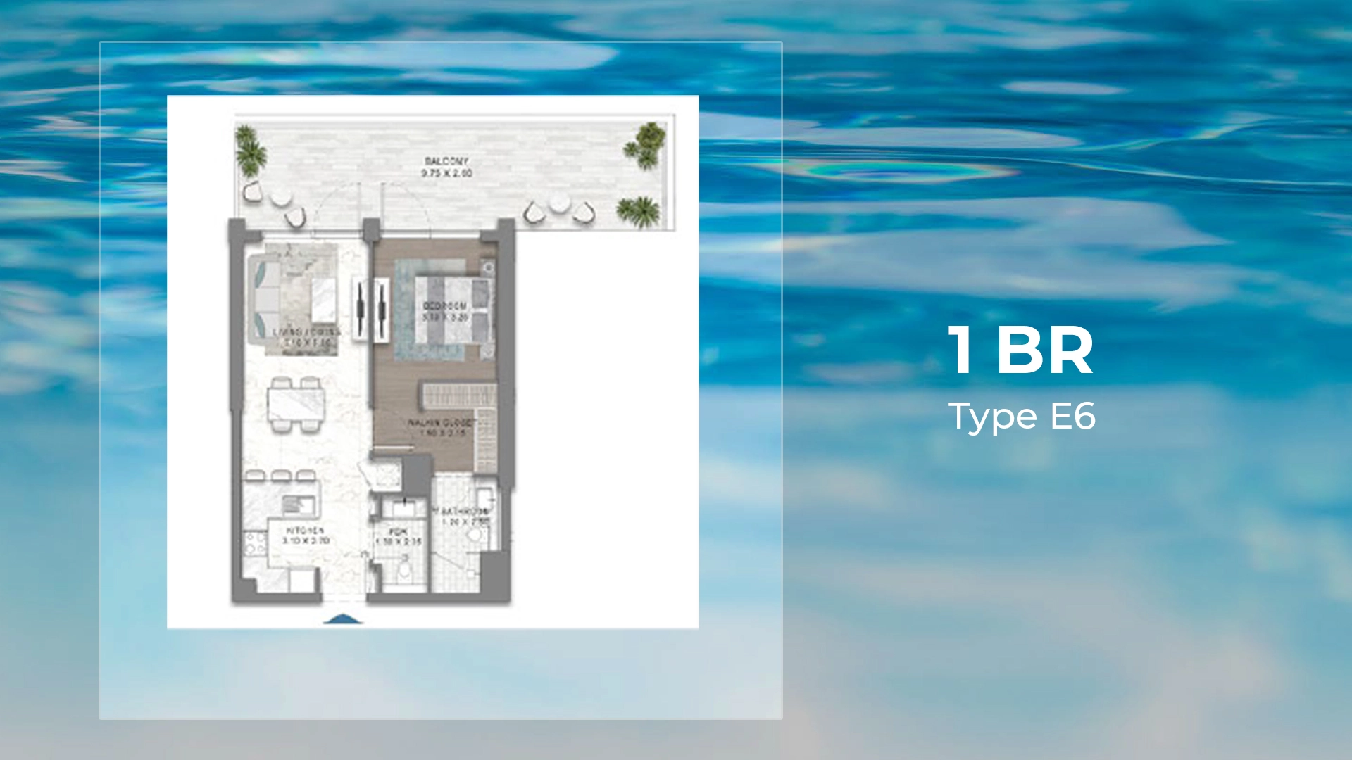 1 BR - Type A